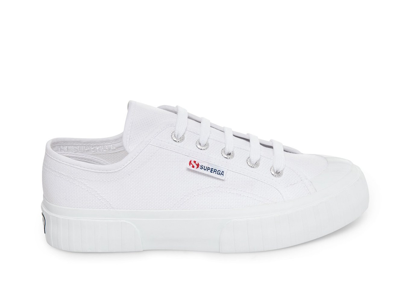 Superga Espadrille Womens - 2630 Stripe - White - OKETP6017